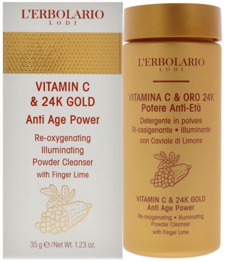 Vitamina C Oro Limpiadora En Polvo 35 gr