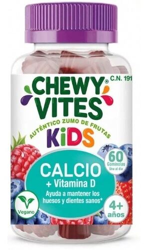 Calcio+Vit D Kids 60 Unidades