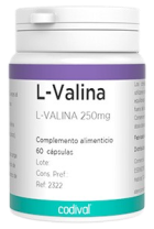 L-Valina 250 mg 60 Cápsulas