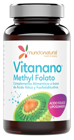 Vitanano Methy Folato Liposomado 30 Cápsulas