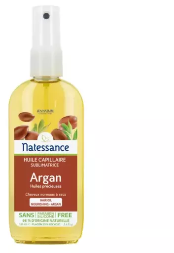 NatessanceAceite Capilar Argan Embellecedor 160 ml