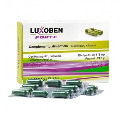 Luxoben Forte 818 mg 30 Cápsulas