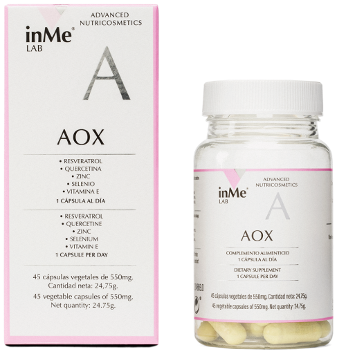 Aox Antioxidante Natural 45 Cápsulas