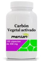 Carbón Vegetal Activado 450 mg 100 Cápsulas