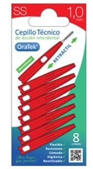 Cepillo Interdental Retractil 1 mm 8 Unidades