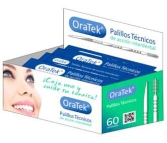 Palillos Tecnicos Cepillo Interdental 100 Unidades