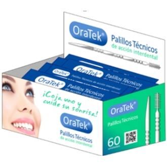 Palillos Tecnicos Cepillo Interdental 60 Unidades