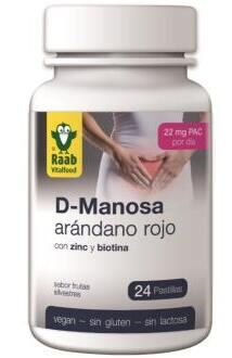 D-Mannose - Arándano Rojo 24 Comprimidos