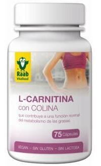 L-Carnitina Con Colina 75 Cápsulas