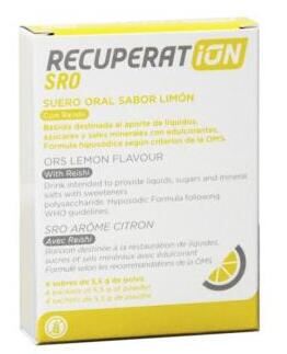 Suero Oral Sabor Limon 4 Sobres