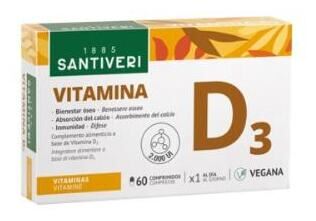 Vitamina D3 60 Comprimidos