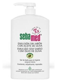 Emulsión sin Jabón Aceite Oliva Gel de Baño 1 L