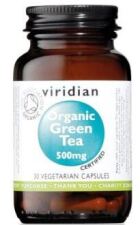 Té Verde Orgánico 500 mg 30 Cápsulas Vegetales