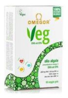 Omegor Veg Omega 3 Vegetal 60 Cápsulas