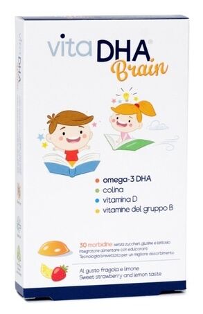 Vitadha Brain Fresa-Limón 30 Comprimidos