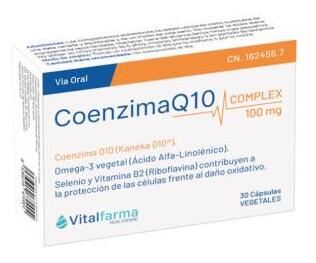 Coenzima Q10 Complex 100 mg 30 Cápsulas