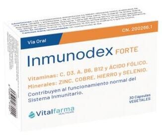 Inmunodex Forte 30 Cápsulas