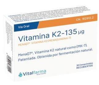 Vitamina K2-7 30 Comprimidos