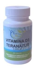 Vitamina D3 60 Cápsulas