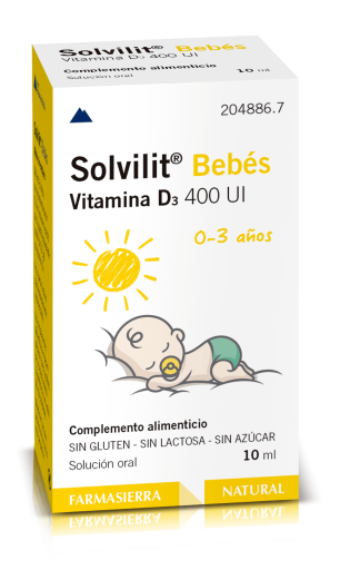 Solvilit Bebes Vitamina D3 400Ui 10 ml