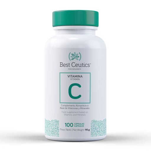 Vitamina C 1000 mg con Zinc 100 Cápsulas