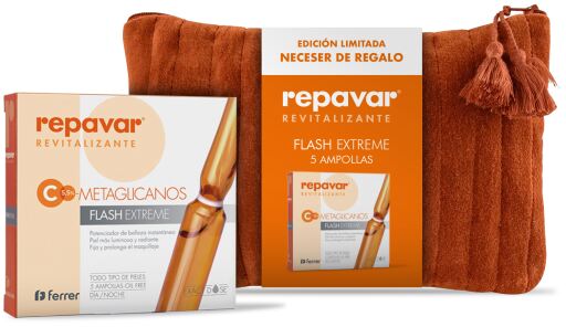 C5,5% Metaglicanos Sérum en ampollas+ Neceser
