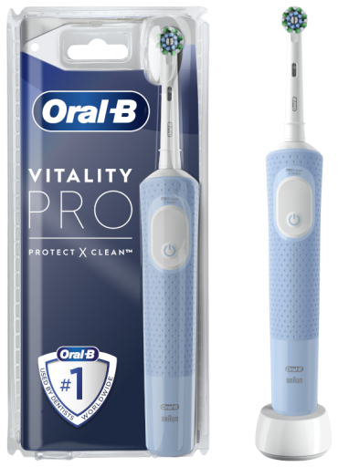 Vitality Pro Azul Cepillo de Dientes Eléctrico