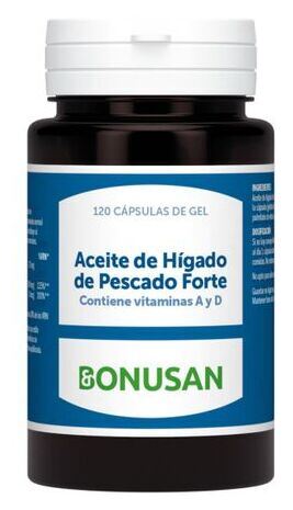 Aceite de Hígado de Pescado Forte 120 Perlas