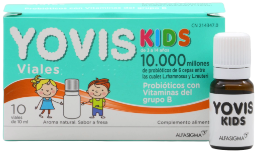 Yovis Kids 10 Viales De 10 ml