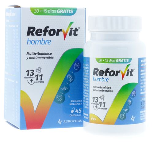 Reforvit Hombre +50 45 Cápsulas