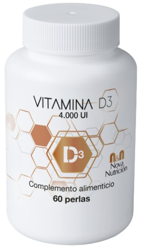 Vitamina D3 4000 Ui 60 Perlas