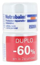 Nutrabalm Bálsamo Reparador Intensivo Nariz y Labios Duplo 2x10 ml