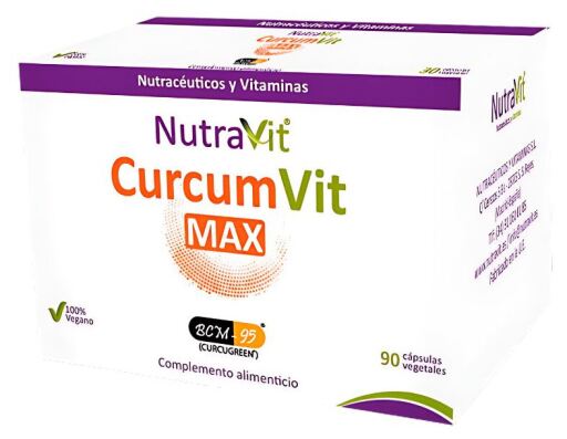 Curcumvit Max Bcm95 90 Comprimidos