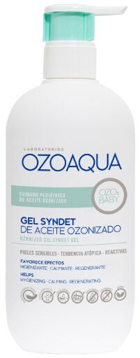 Ozobaby Gel Syndet de Aceite Ozonizado 500 ml