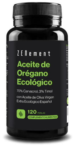 Aceite de Orégano con Aceite de Oliva 120 Perlas