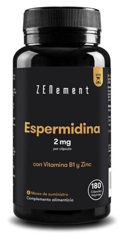 Espermidina con B1 Y Zn 180 Cápsulas