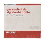 Botiquín Gasas De Algodón Hidrófilo 25 Unidades