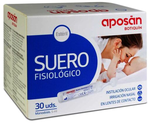 Botiquín Suero Fisiológico Estéril 5 ml 30 Unidades