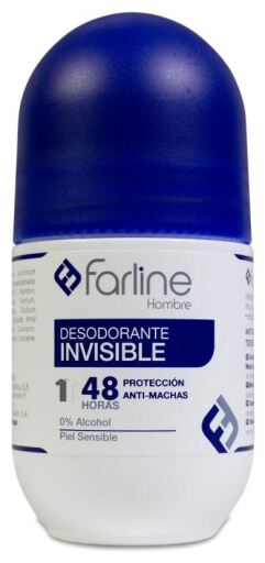 Hombre Desodorante Invisible Piel Sensible 50 ml