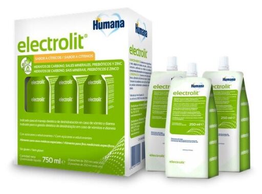 Electrolit Solución Rehidratación Oral 3 x 250 ml