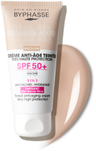 Crema Facial Antiedad Con Color SPF50+ 50 ml