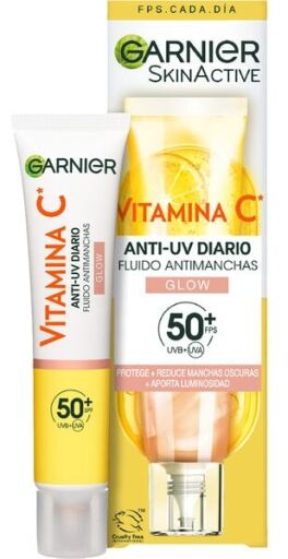 Skinactive Vitamina C Fluido Antimanchas Glow SPF50+ 40 ml