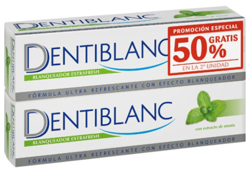 Blanqueador Extrafresh con Extracto de Menta Pack 2 x 100 ml