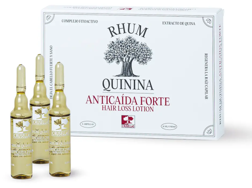 Rhum Quinina Anticaída Forte 6 x 10 ml