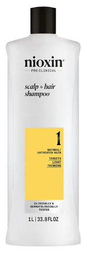 System 1 Shampoo Cabello Natural con Debilitamiento Leve