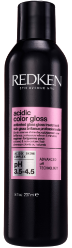Acidic Color Gloss Activated Glass Gloss Treatment 237 ml