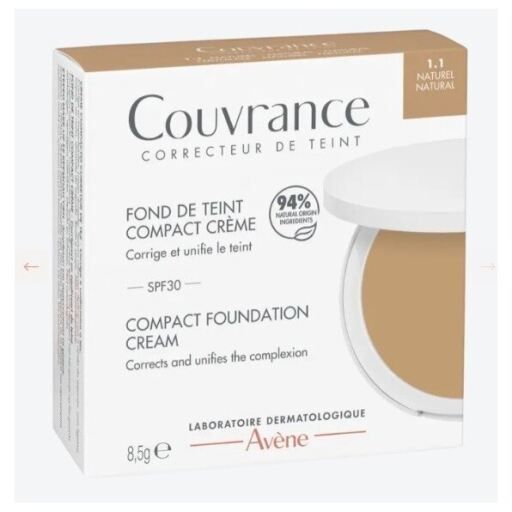 Couvrance Base de Maquillaje en Crema Compacta SPF30 8,5 gr