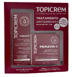 Ah Crema Anti-Arrugas Primavia-8 Estuche 2 Piezas