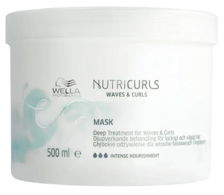 Nutricurls Mascarilla Cabello Con Rizos y Ondas 500 ml