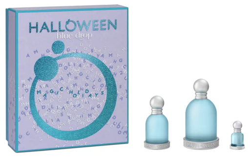 Halloween Blue Drop Estuche 3 Piezas